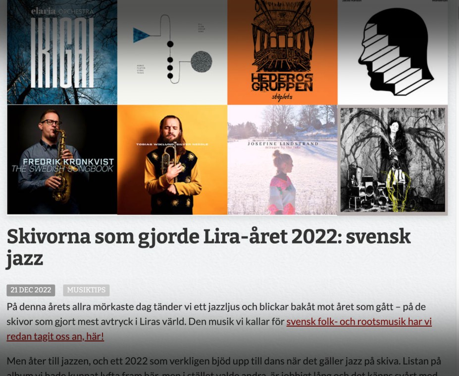 You are currently viewing Swedish Jazz in 2022